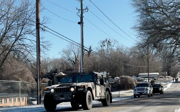 874th EN UTL DET and Georgia SDF Rolling Out (B-Roll)