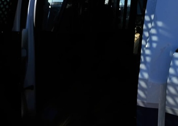 MWD area search exercise at F.E. Warren Air Force Base