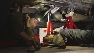 2nd Marine Logistics Group Maintains Humvees