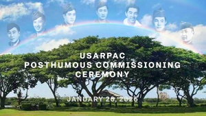 Posthumous Commission Ceremony