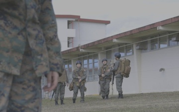 Japan Self-Defense Force cadets provide combat casualty care during a TCCC course