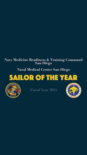 NMRTC San Diego Sailor of the Year FY25