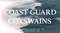 U.S. Coast Guard Coxswain