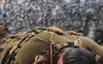 U.S Army Sniper Course Ghillie Wash Reel