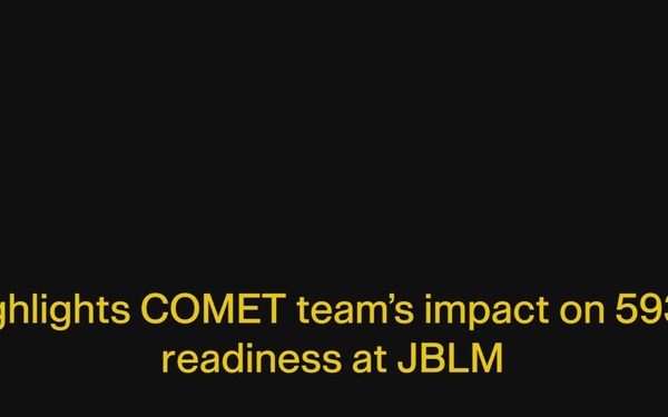 Chief highlights COMET team's impact on 593rd CSC readiness at JBLM