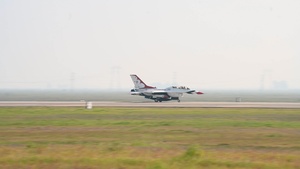 Thunderbirds visit Travis ahead of Air Show
