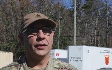 Winter Storm Fern - Georgia State Defense Force, Staff Sgt. Alex Alvarado (A-Roll)