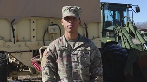 PFC Castillo Reflects on Winter Storm Fern (A-Roll)