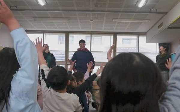 Volunteers From Marine Corps Air Station Iwakuni Visit Higashi Hoikuen, Japan, 2026