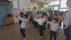 Volunteers From Marine Corps Air Station Iwakuni Visit Higashi Hoikuen, Japan 2026 (B-Roll)
