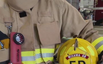 Yellow Helmet Firefighter