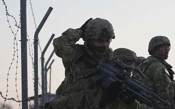 U.S. Army and Japan Self Defense Force Paratroopers Conducts Close Quarters Battle Training