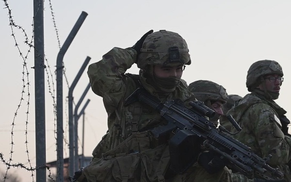 U.S. Army and Japan Self Defense Force Paratroopers Conducts Close Quarters Battle Training