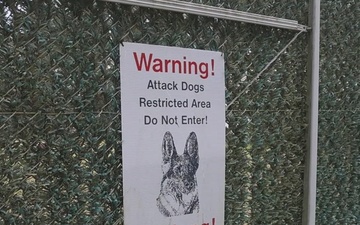 18th Military Police Brigade Military Working Dog Training