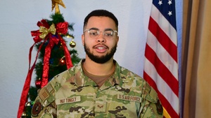 Holiday Greeting: SrA Aedon Mattingly