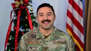 Holiday Greeting: TSgt Bernardo Gonzalez