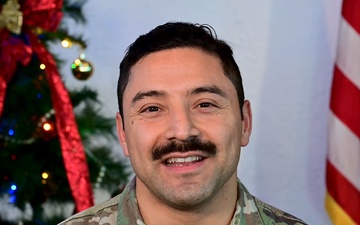 Holiday Greeting: TSgt Bernardo Gonzalez