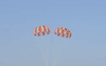 Orion Capsule Parachute Assembly System (CPAS) Test at U.S. Army Yuma Proving Ground
