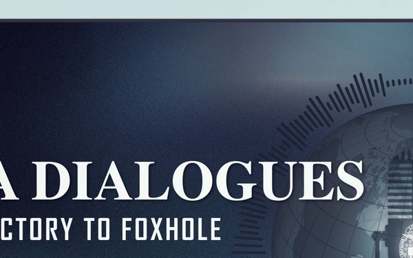 DLA Dialogues From Factory to Foxhole w/Joseph Brooks and Dr. Colin Williams (emblem, open caption)