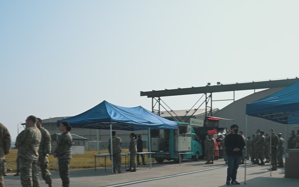 Airmen celebrate heritage day with food trucks and competition
