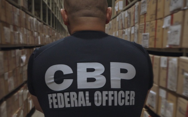 CBP Officer Adds New Seizures to CBP Seized Property Vault