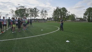 2025 SACEUR Frisbee at SHAPE B-roll