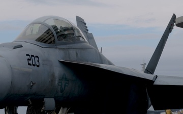 Flight Operations aboard USS George H.W. Bush