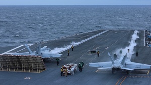 Flight Operations aboard USS George H.W. Bush
