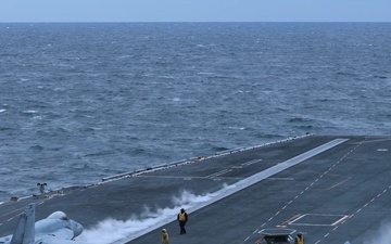 Flight Operations aboard USS George H.W. Bush