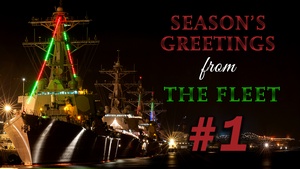 Season's Greetings from the Fleet - #1 of 4 - Sailors Debate When to Decorate for the Holidays