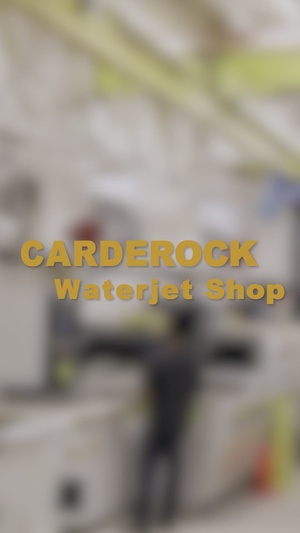 Carderock's Waterjet Shop