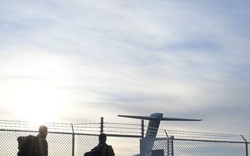 The 14th Airlift Squadron conducts air refueling operations durning Exercise Palmetto Reach