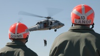 Navy Rescue Swimmer Candidates Participate in Hoist Training at NAS Pensacola