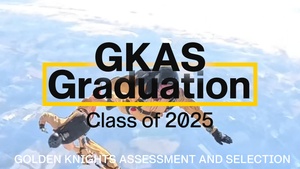 2025 Golden Knights Assessment and Selection Graduation ceremony