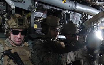 U.S. Marines and Sailors with the 24th MEU Conduct a Tactical Recovery of Aircraft and Personnel mission (B-Roll)