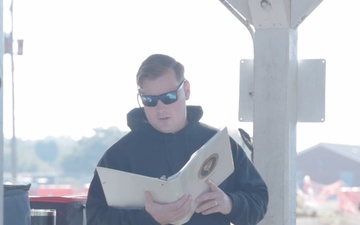 U.S. Marines conduct rifle and pistol drills (B-roll)