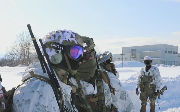 Aerial Insertion Training Exercise at North Wind 26