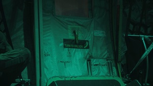 2nd Battalion, 504th Parachute Infantry Regiment “White Devils”, conduct, period of darkness, airborne operations during a deployment readiness exercise (DRE) on Fort Bragg, North Carolina.