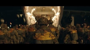 2-504 PIR Paratroopers Board C-17 Globemaster During FUNK DRE