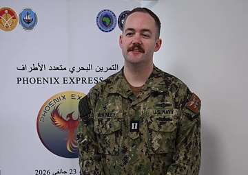 AFN Naples Interview - Phoenix Express 26 Lt. Tulloch McKinley
