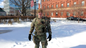 Alabama Guardsmen Send Message Home While Serving on D.C. Safe and Beautiful Mission