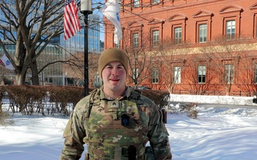 Alabama Guardsmen Send Message Home While Serving on D.C. Safe and Beautiful Mission