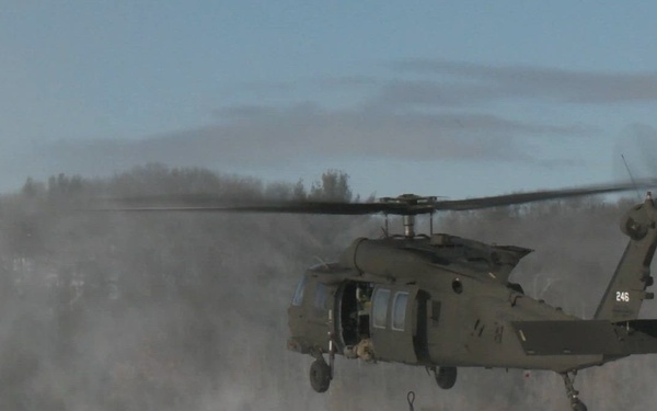 Sling-load operations at Fort McCoy, Wis