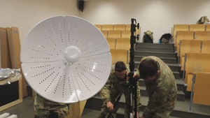 U.S. Soldiers train on Bumblebee Drone