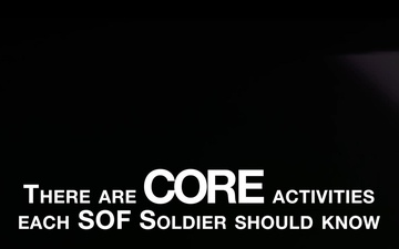 Special Operations Forces Core Activities