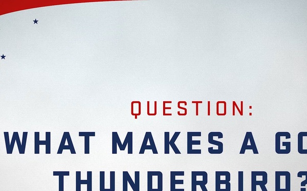 What Makes A Good Thunderbird? (Broadcast Edit)