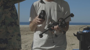 B-Roll: Marines evaluate fiber-optic FPV drones during DIU challenge