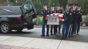 Oregon Army National Guard Funeral Honor Guard Training