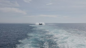 QUART 26.2 B-Roll: 3rd AA Bn. conduct night Ship to Shore operations onboard USS Makin Island