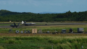 F-22s Depart Puerto Rico